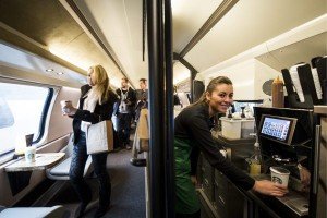 SCHWEIZ EROEFFNUNG SBB STARBUCKS